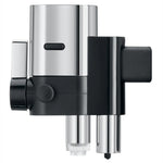 JURA Professional fine‑foam nozzle G2 (24250) black‑chrome nozzle with control knob and two metal nozzles