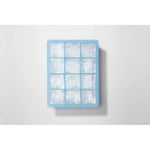 JURA Cold Brew ice tray EA (24320) — blue ice tray with 16 square cubes on a light background.