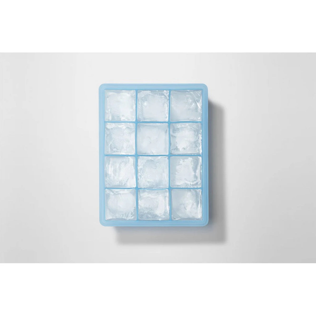 JURA Cold Brew ice tray EA (24320) — blue ice tray with 16 square cubes on a light background.