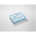 JURA Cold Brew ice tray EA (24320) light blue ice tray for 12 cubes on a light background