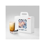 JURA Cold Sweet Nitro Kit EA (24328) – white packaging with COLD SWEET NITRO KIT text, a glass of iced coffee and a small plastic part