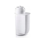 Bosch Brita Intenza vodný filter (TCZ7003) biely plastový filter zobrazený z čelného a horného pohľadu