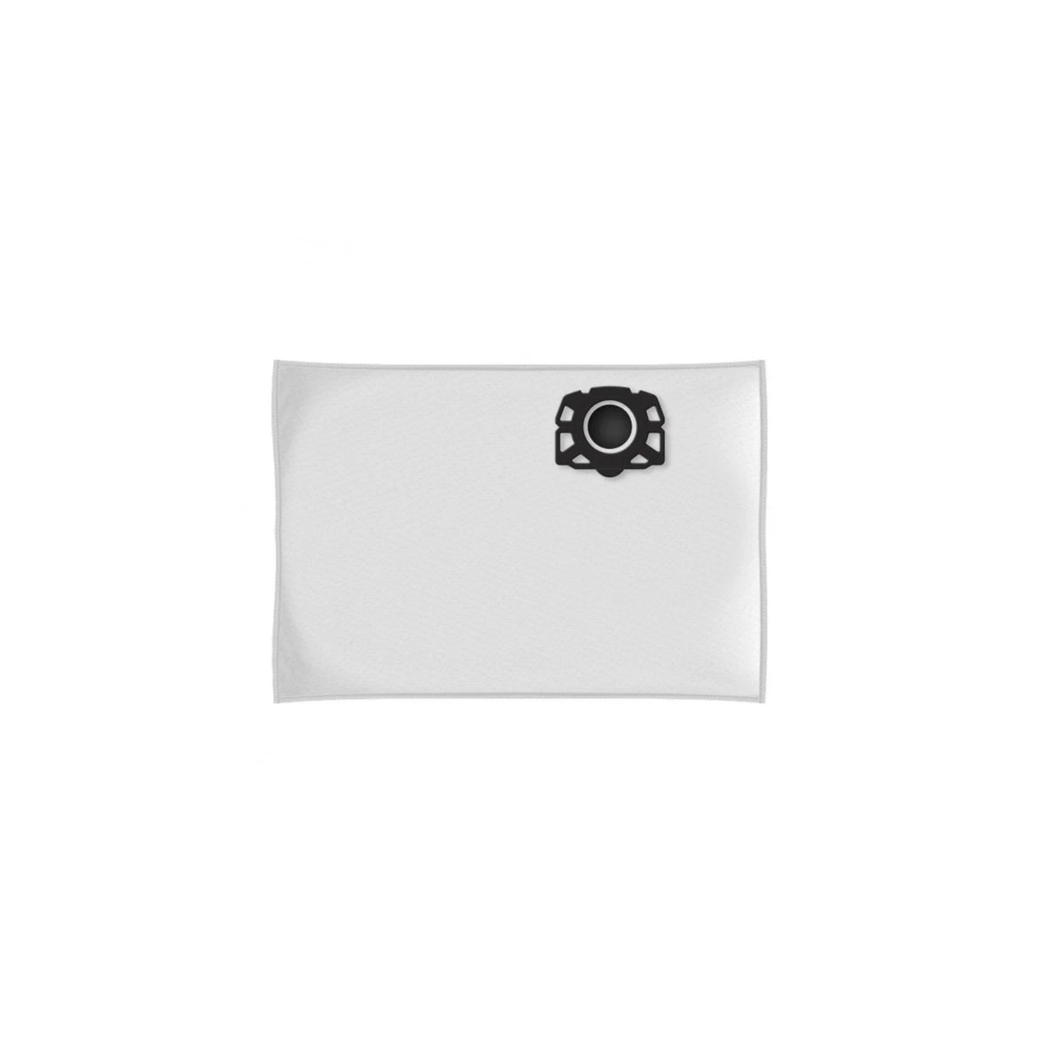 Sillar compatible bags for Kärcher vacuums WD2, WD3, SE4, SE 4001 (4 pcs) – white flat bag with black plastic adapter