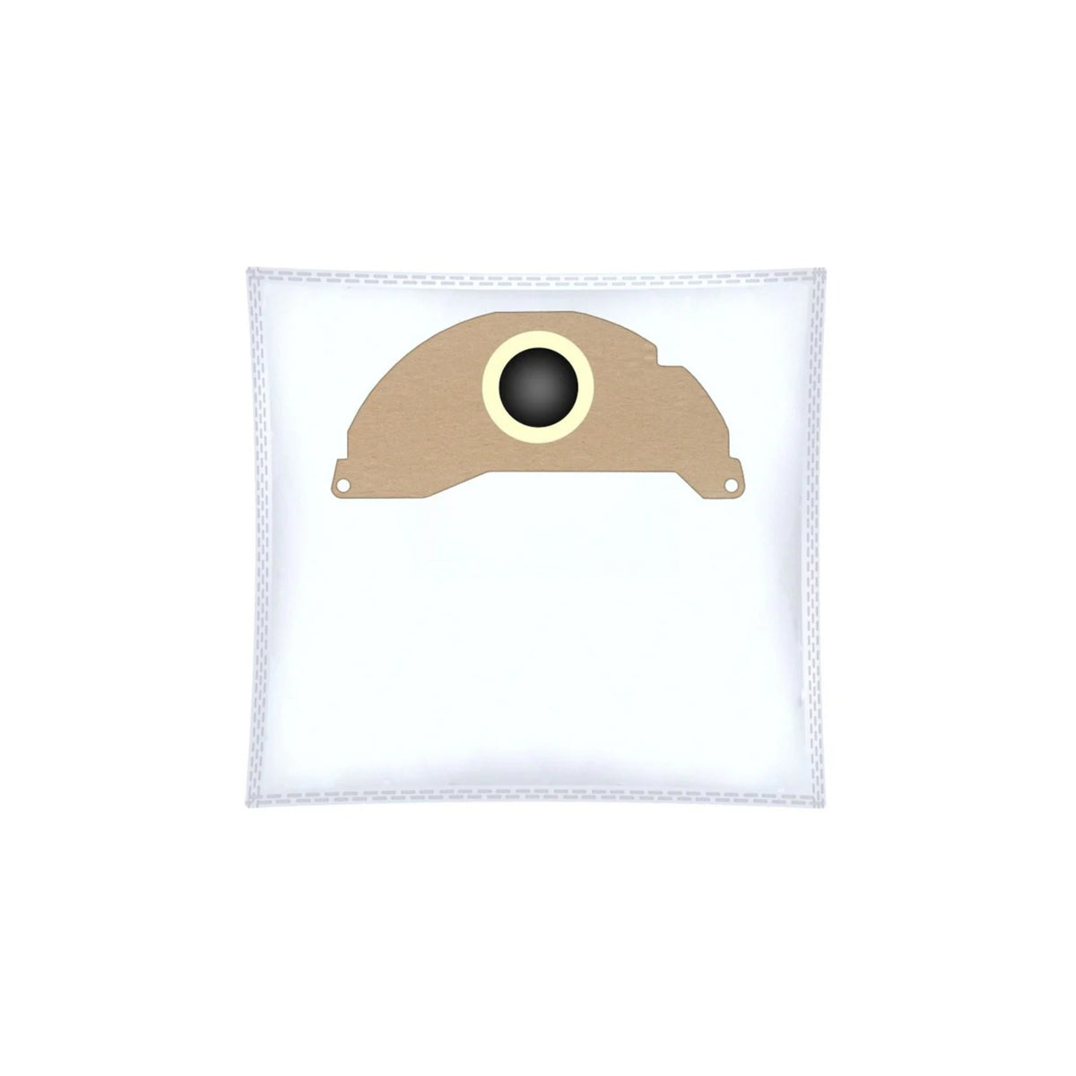 Sillar compatible bags for Kärcher WD2 vacuum cleaners - replacement 6.904-322.0 / KFI222 (5 pcs): white paper bag with brown.