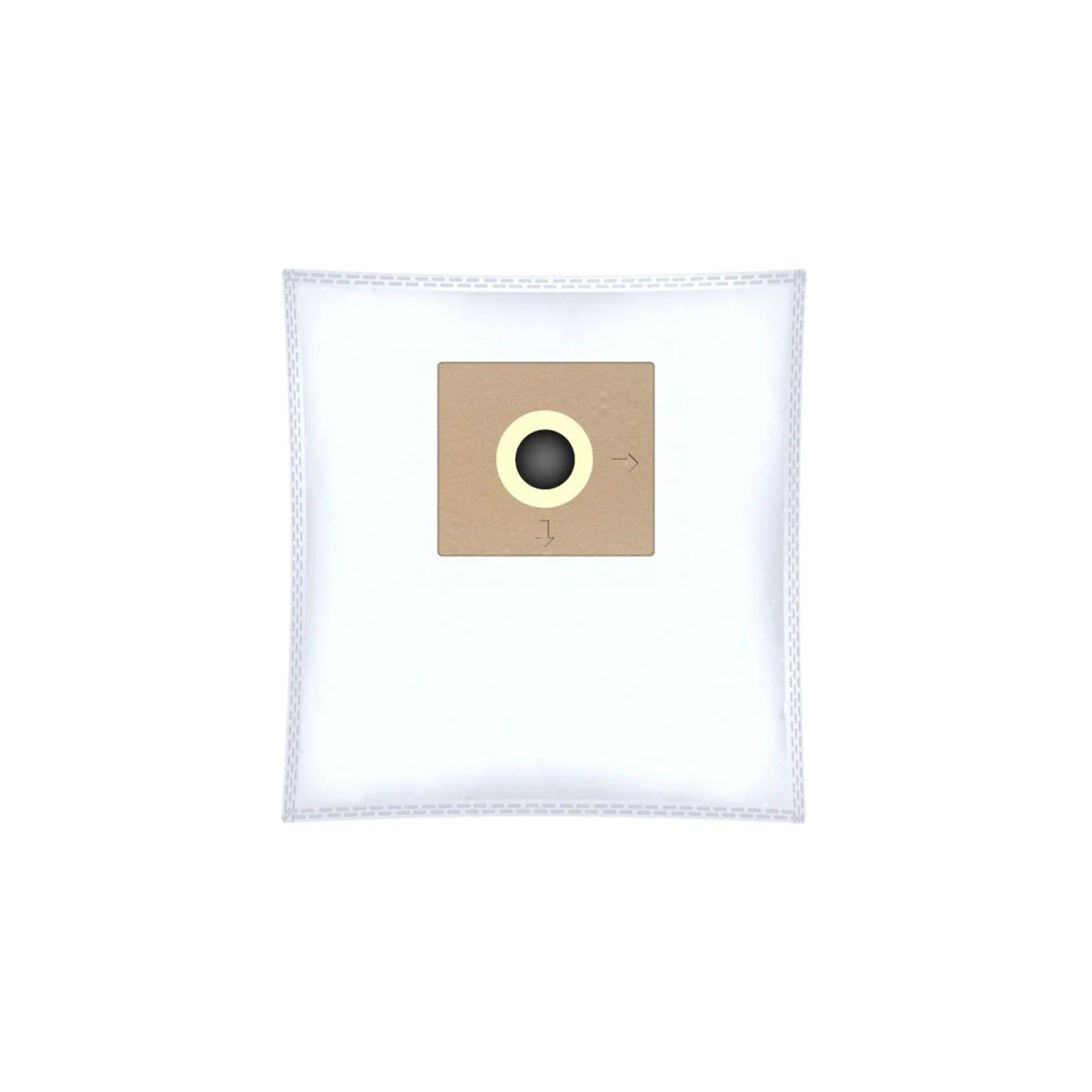 Sillar compatible anti-allergy bags for SENCOR, ETA, Amica, Hoover vacuum cleaners 3-ply (4 pcs) – white bag with square.