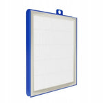 Sillar replacement HEPA filter for Electrolux EFH12 – white rectangular filter with blue frame and hanging tab