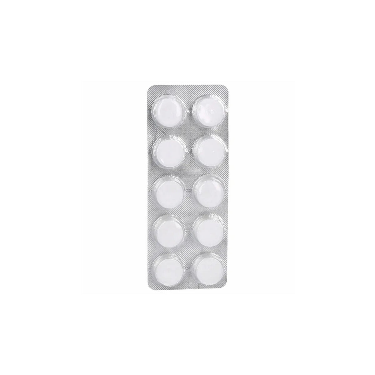 Aquafloow Tabs cleaning and degreasing tablets for coffee machines (10 pcs) – blister with two columns of white round tablets