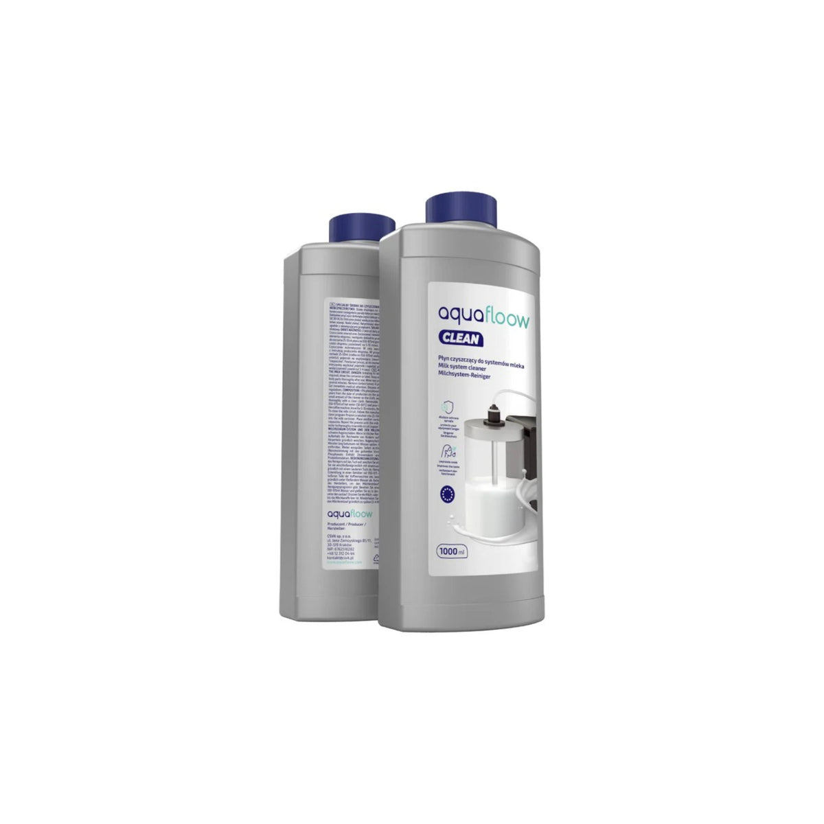 Čistič mliečnych systémov Aquaflow 1000 ml 2