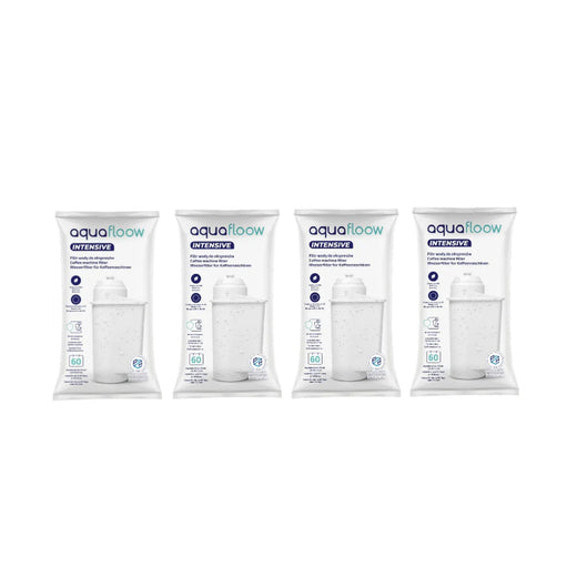 4x Aquafloow Intensive Water Filter for Bosch/Siemens Coffee Machines (Replacement for Intenza TZ70003 / TCZ7003 Filter)