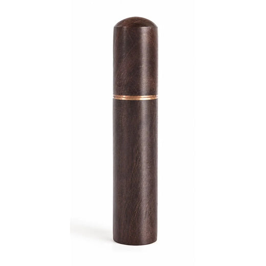 Needle coffee distributor for portafilters - dark brown