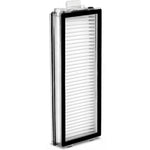 HEPA filter kompatibilný s Roborock Qrevo Curv/Edge/MaxV/P20 Pro – podlhovastý biely skladačkový filter zasadený v čiernom ráme