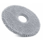 Mopping pad compatible with Roborock Qrevo Curv/Edge/MaxV/P20 Pro – gray circular replacement mop with center hole