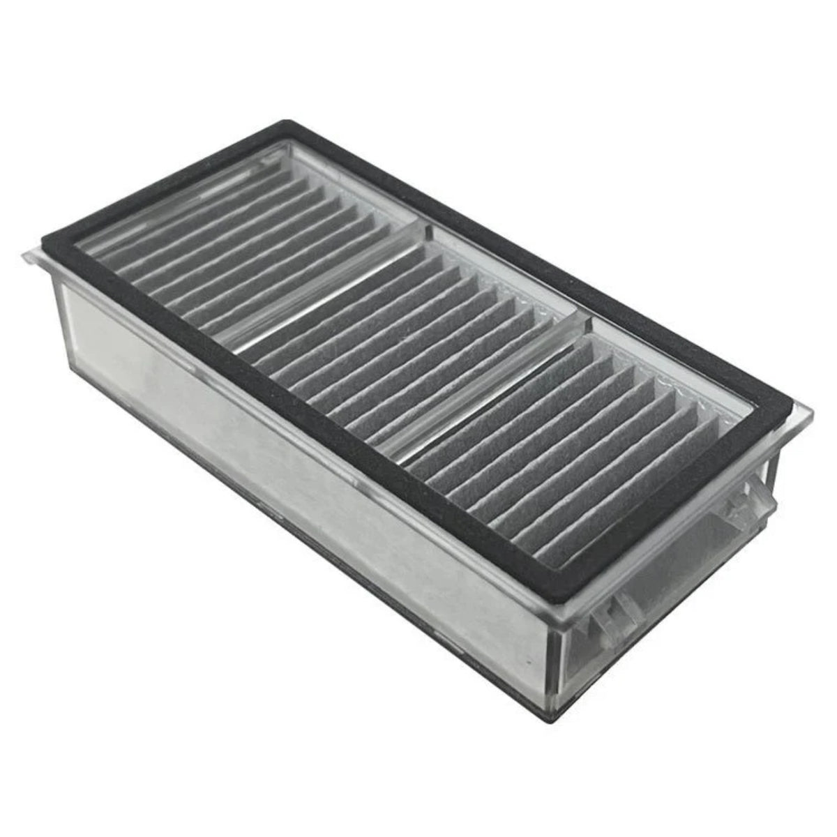 Dreame X50 Ultra, X60 Ultra, L50 Pro Ultra – sivý skladačkový HEPA filter v priehľadnom ráme