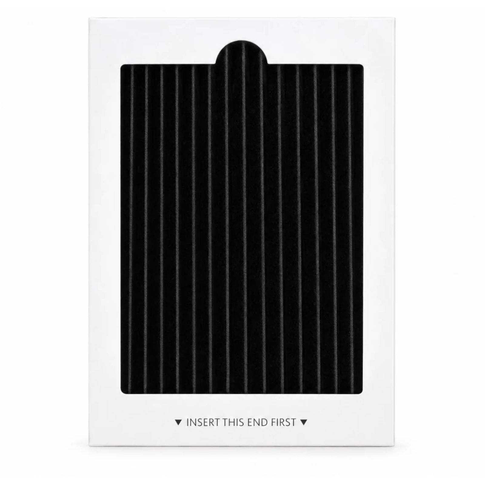 Kompatibilný filter Electrolux AEG Zanussi EAFCBF PAULTRA 242061001 242047801 – biely kryt s čiernym rebrovaným filtrom