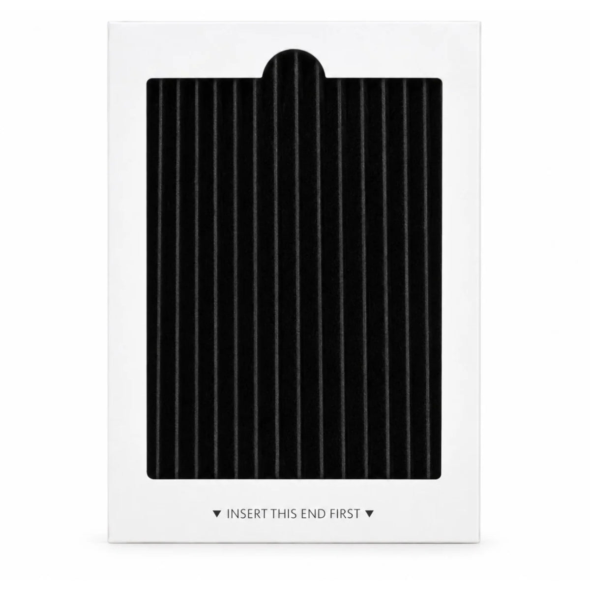 Kompatibilný filter Electrolux AEG Zanussi EAFCBF PAULTRA 242061001 242047801 – biely kryt s čiernym rebrovaným filtrom
